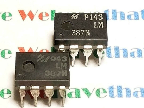 LM387N / IC / DIP / 2 PIECES (qzty)