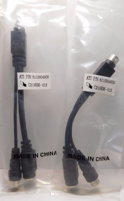 COMPOSIT OUTPUT CABLE / AT1 / PN6110004600 / 2 PIECES (qzty)