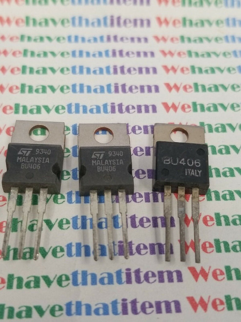 BU406 / TRANSISTOR / 3 PIECES  (qzty)