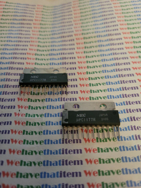 UPC1182H/ PART MARKED  / IC / SIP / 2 PIECES (qzty)