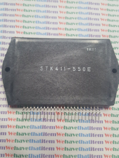 STK411-550E / IC / SIP / 1 PIECE (QZTY)