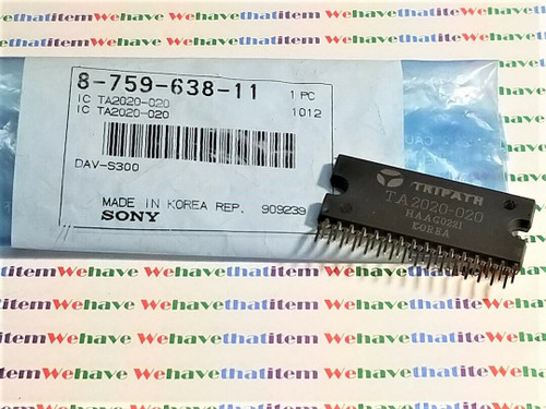 TA2020-020 / SONY 8-759-638011 / IC / SIP / 1 PIECE   (qzty)