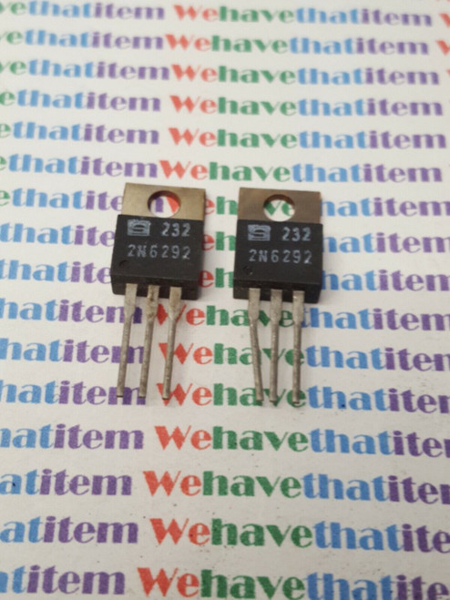 2N6292 / TRANSISTOR / 2 PIECES / (qzty)