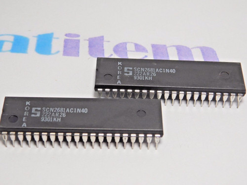 SCN2681AC1N40 / IC / 40 PIN DIP / 2 PIECES (qzty)