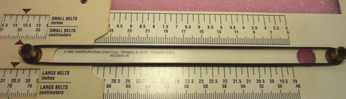 SBS13.6 / SQUARE BELT / 4 PIECES /  (qzty)