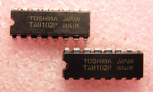 TA8102P / IC / DIP / 2 PIECES (qzty)