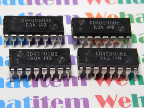 CD4009UBE / IC / DIP / 4 PIECES (qzty)