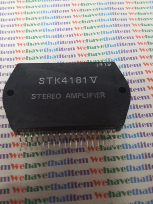 STK4181 V / STEREO AMPLIFIER / 1 PIECE  (qzty)