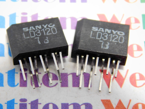 LD3120 / COMPARABLE TO ECG1019, NTE1019 / IC /9 PINS / 2 PIECES (qzty)