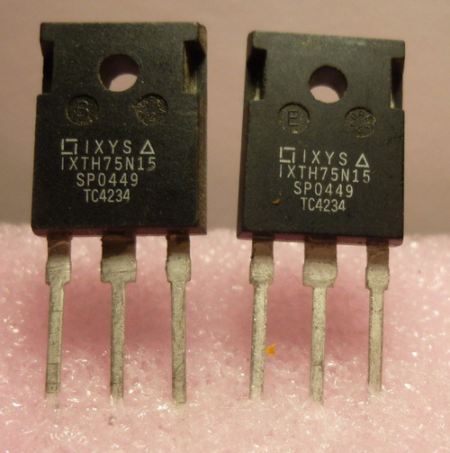 IXTH75N15 / TO247 / MOSFET / 2 PIECES  (qzty)