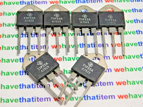 TIP33A / TRANSISTOR / SOT93 / 3 PIECES (qzty)