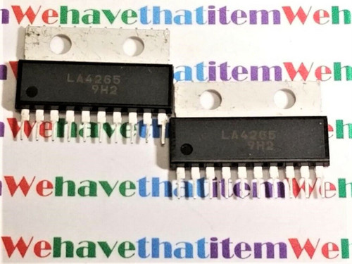 LA4265 / IC / SIP / UNMARKED / 2 PIECES (qzty)