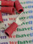 CRIMP FORK / LUG  END RED SLEEVE / 18 TO 22 GAUGE WIRE / 100 Pcs (qzty)
