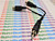 Y CONNECTOR / 2 RCA FEMALES TO 1 RCA MALE / 2 PIECES (qzty)