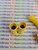 100 Pc / Butt Splice / Wire Crimp Connector / Yellow Vinyl Insulated Brass (qzty