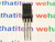 2SD754 / D754 / TRANSISTOR / TO92 EXTENDED / 6 PIECES  (qzty)