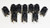 3.5mm AUDIO JACK / PC BOARD MOUNT/ 7 LEGS / 2 SWITCHES / 10 PIECES  (QZTY)
