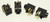 3.5mm AUDIO JACK / PC BOARD MOUNT/ 7 LEGS / 2 SWITCHES / 10 PIECES  (QZTY)