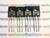 2SD612K / PART MARKED D612K / TRANSISTOR / TO126 / 4 PIECES  (qzty)