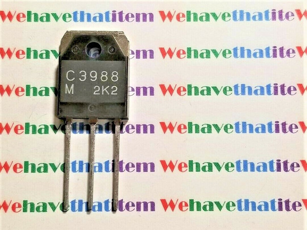 2SC3988 / C3988 / TRANSISTOR / TO3P / 1 PIECE (QZTY)