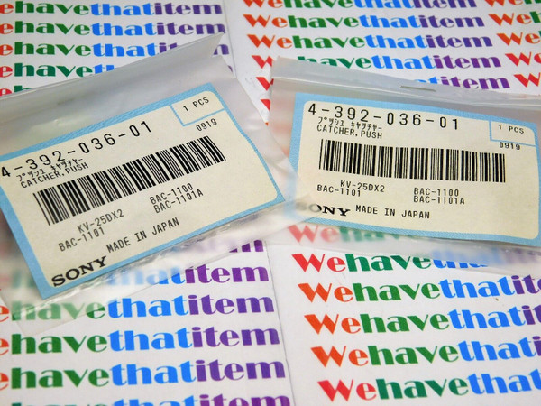 SONY / 4-392-036-01 / CATCHER, PUSH / 2 PIECES (qzty)