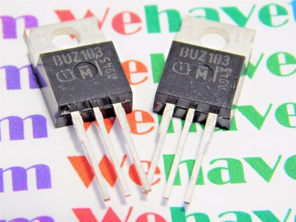 BUZ103 / TRANSISTOR  / TO220 / 2 PIECES  (qzty)