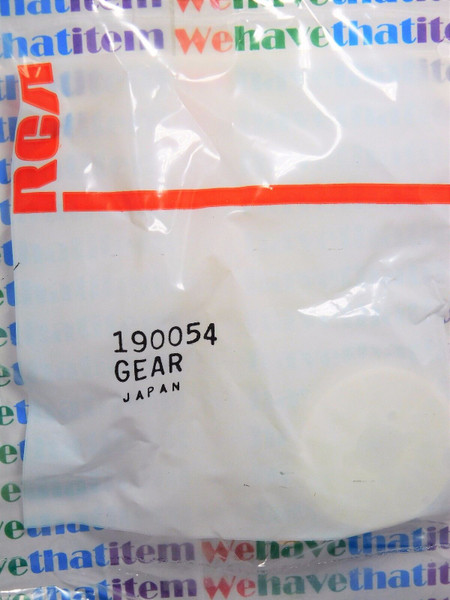 RCA 190054 / PANASONIC VDGS0137  / GEAR / IW154 / 1 PIECE (qzty)