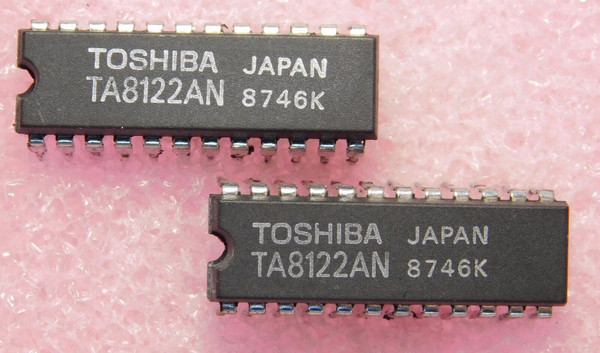 TA8122AN / IC / DIP / 2 PIECES  (qzty)