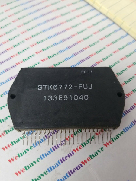 STK6772-FUJ / IC / SIP / 1 PIECE (QZTY)