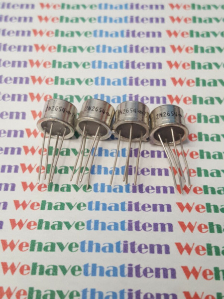 2N2654 / TRANSISTOR / 2 PIECES / (qzty)