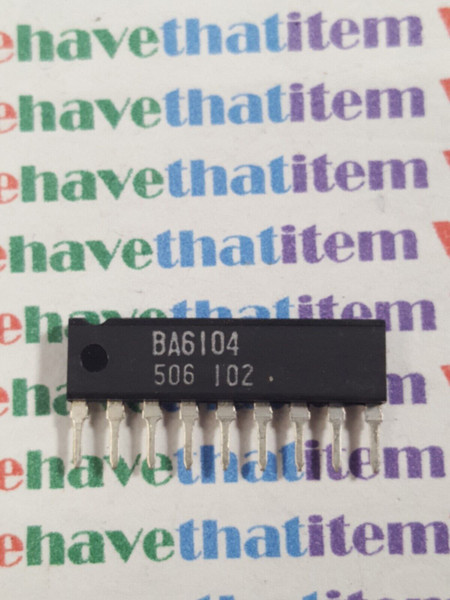BA6104/ IC / SIP / 1  PIECE  (qzty)