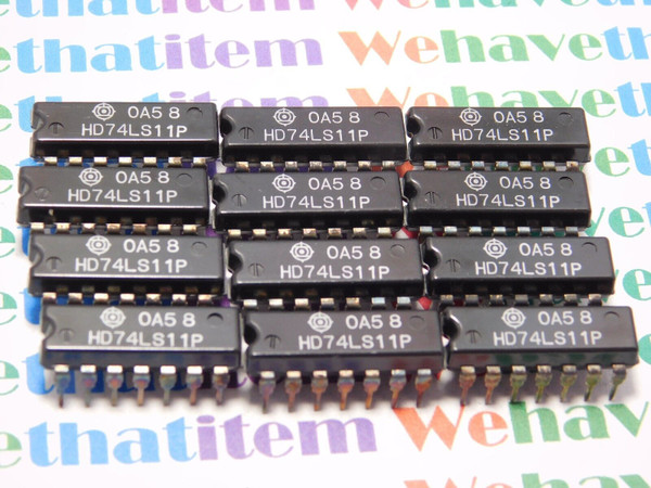 HD74LS11P / IC / DIP / 12 PIECES (qzty)