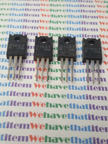 2SD1667 / TRANSISTOR / 4 PIECES / (qzty)