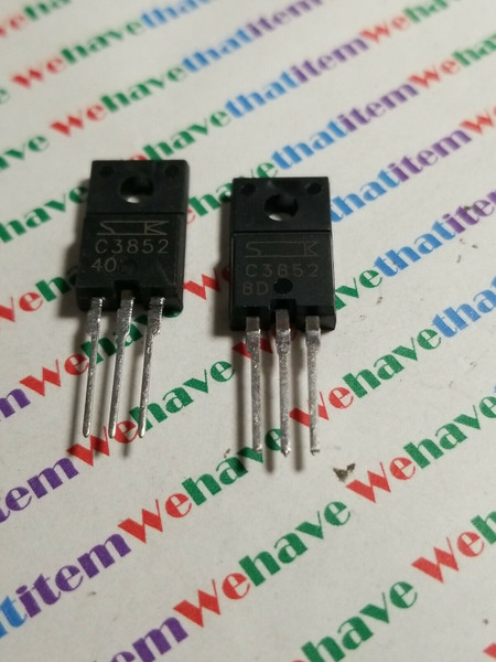 2SC3852 / TRANSISTOR  / 2 PIECES (QZTY)