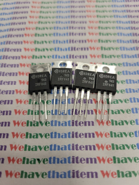 IRF841 / FET / TO220 / 4 PIECES (qzty)