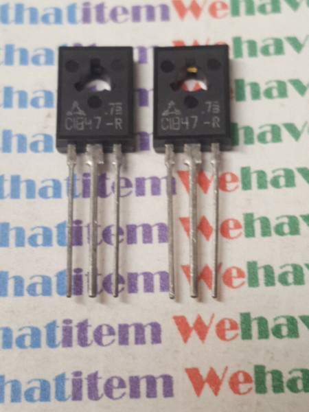 2SC1847 / TRANSISTOR  / 2 PIECES (qzty)