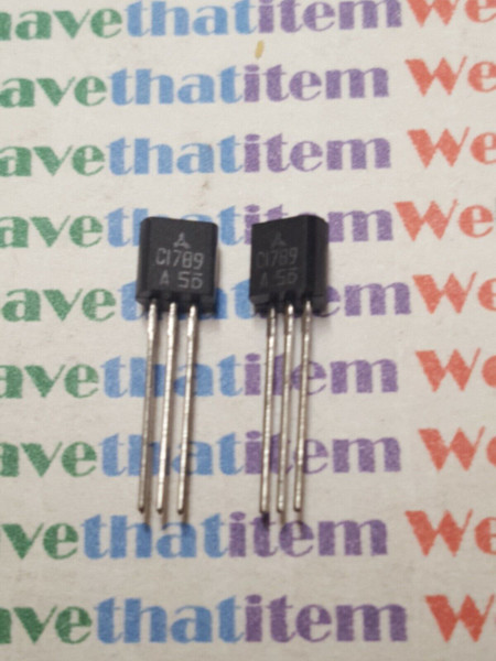 2SC1789 / TRANSISTOR  / 2 PIECES (qzty)