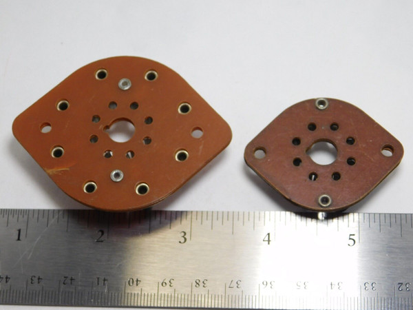 ASSORTED  TUBE SOCKETS / 2 PIECES (qzty)