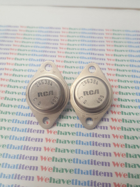 2N6384 / TRANSISTOR / 2 PIECES / (qzty)