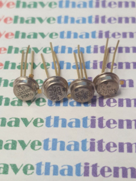 2N2605 / TRANSISTOR / 4 PIECES / (qzty)