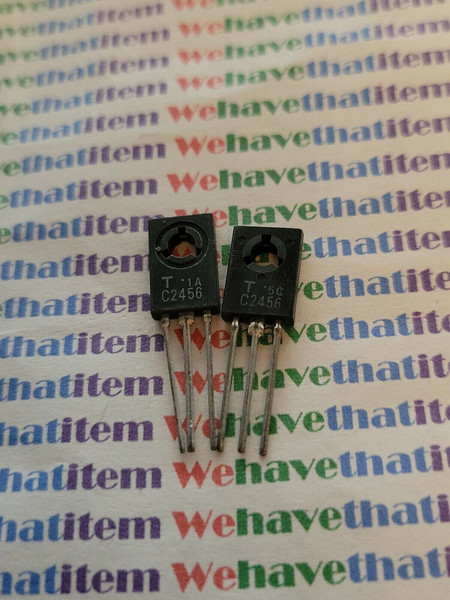 2SC2456/  STRAIGHT  LEADS  /TRANSISTOR CROSSES / 2 PIECES (qzty)