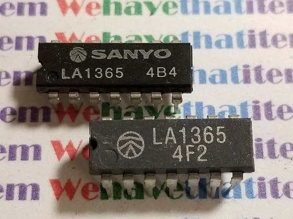 LA1365 / IC / DIP / 2 PIECES  / qzty