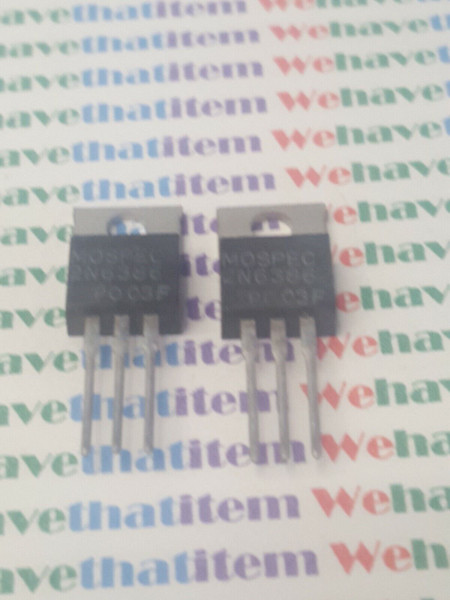 2N6386 / TRANSISTOR / 2 PIECES / (qzty)