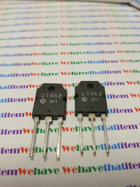 2SD1452 / D1452 / TRANSISTOR / 2 PIECES (QZTY)