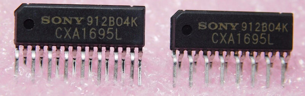 CXA1695L / RCA# 231528 / IC / SIP / 2 PIECES  (qzty)