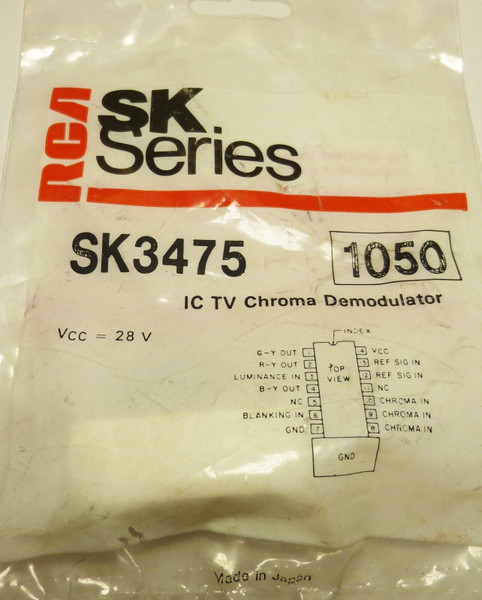 SK3475 / COMPARABLE TO NTE1050, ECG1050 / DIP / IC / 1 PIECE /  (qzty)