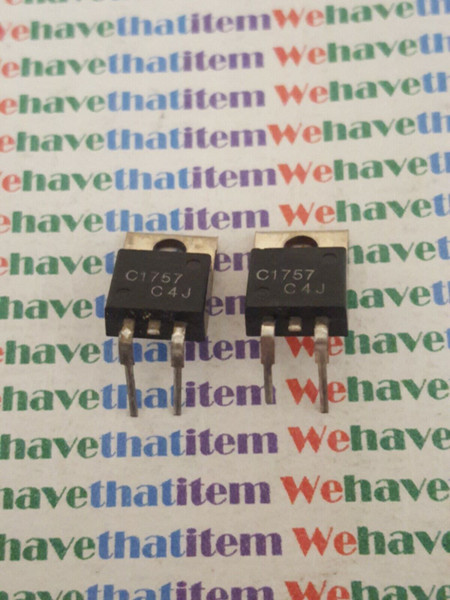 2SC1757 / TRANSISTOR  / 2 PIECES (qzty)