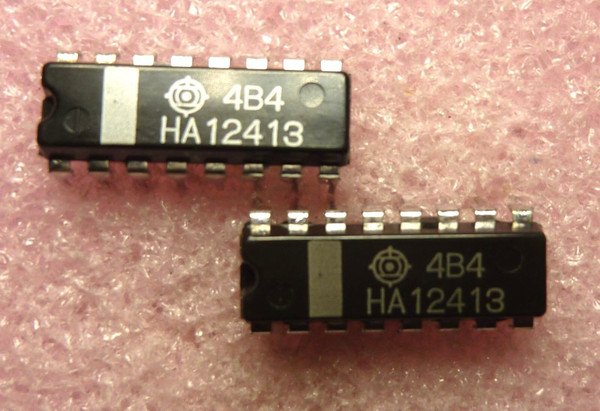 HA12413 / COMPARABLE TO ECG1557, NTE1557 / IC / DIP / 2 PIECES (QZTY)