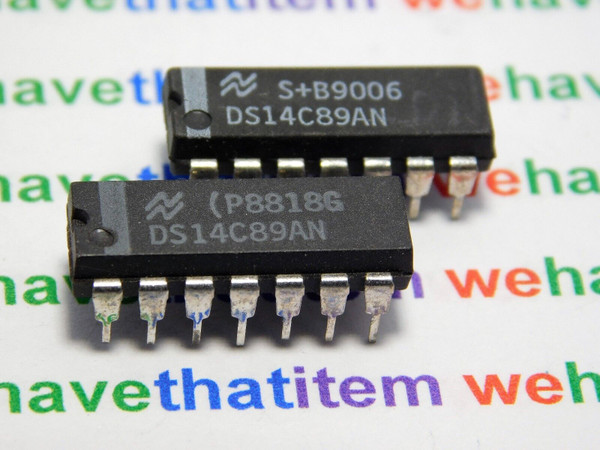 DS14C89AN / IC / DIP / 2 PIECES / (qzty)