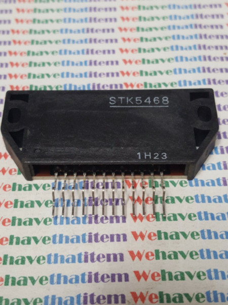 STK5468 / IC / VOLTAGE REGULATOR / SIP / 1 PIECE (qzty)